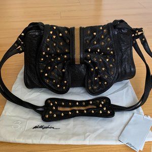 3.1 Phillip Lim Edie Studded Bow Black Leather Bag